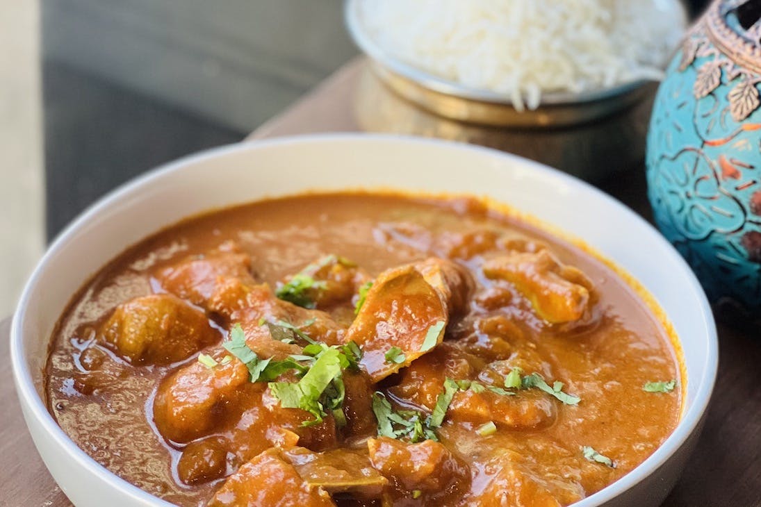 A curry dish from Namaste Indian in North Perth